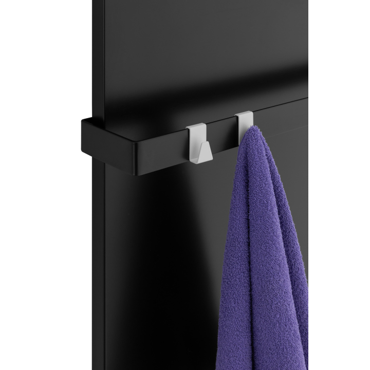 Reling do grzejnika płaskiego Concert 600mm czarny