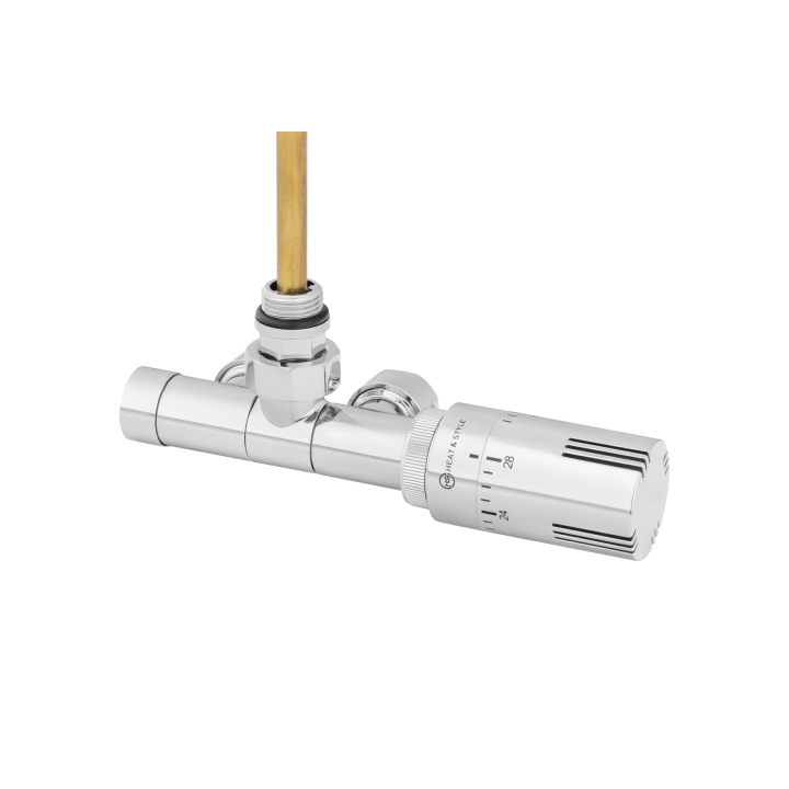 Przyłącze jednootworowe Single Pipe Valve Invest, chrom