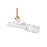 Przyłącze jednootworowe Single Pipe Valve Invest, biały