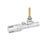 Przyłącze jednootworowe Single Pipe Valve Invest, chrom