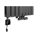 Grzejnik dekoracyjny Wanted WD2E 1800x544 grafit