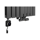 Grzejnik dekoracyjny Wanted WD2E 1800x544 grafit