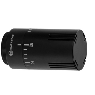 Głowica termostatyczna Invest, INV-B, czarna