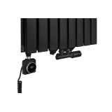 Grzejnik dekoracyjny Wanted WD2E 1800x544 czarny