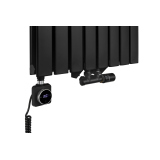 Grzejnik dekoracyjny Wanted WD2E 1800x544 czarny