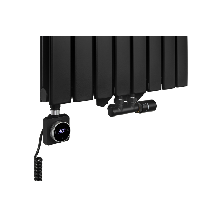 Grzejnik dekoracyjny Wanted WD2E 1800x544 czarny