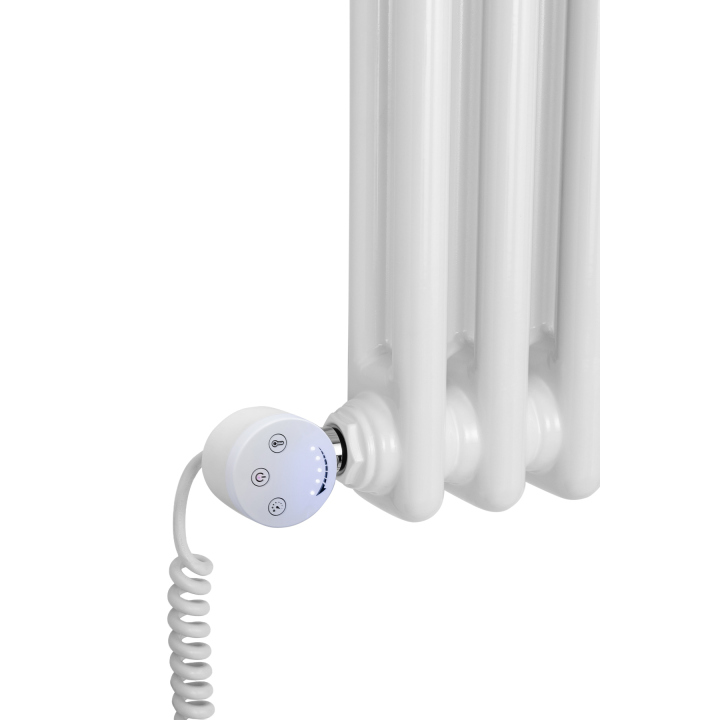 Grzejnik żeberkowy poziomy retro Column Line CL2E-575x695-D50L/P biały