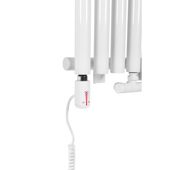 Grzejnik dekoracyjny Gilda GD1E 1800x413 biały