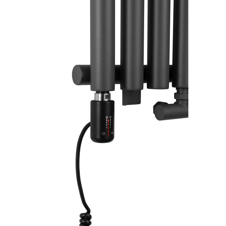 Grzejnik dekoracyjny Gilda GD1E 1800x413 grafit