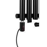 Grzejnik dekoracyjny Gilda GD1E 1800x413 czarny