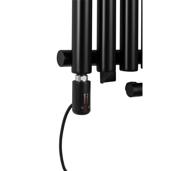 Grzejnik dekoracyjny Gilda GD1E 1800x413 czarny