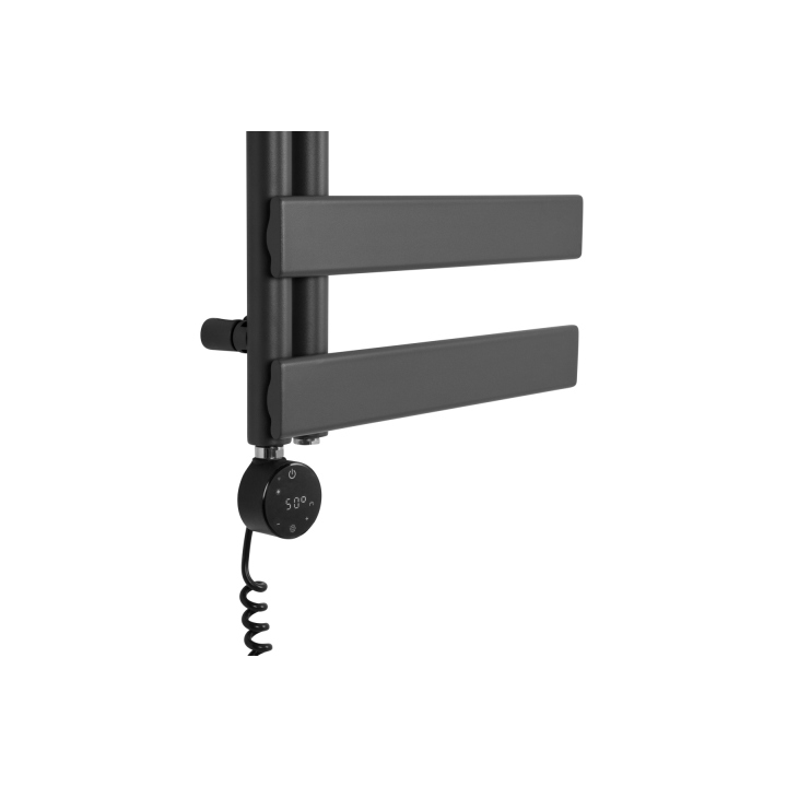 Grzejnik łazienkowy UCR-1170x500-D50L/P grafit