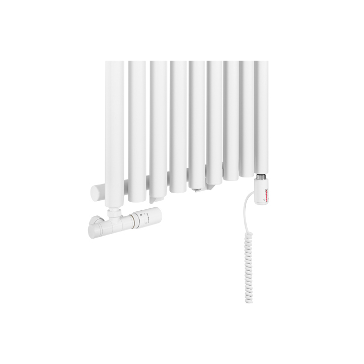 Grzejnik dekoracyjny Gilda GD1E 1800x531 biały