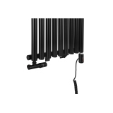 Grzejnik dekoracyjny Gilda GD1E 1800x531 czarny