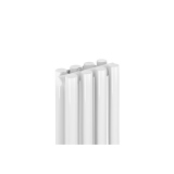 Grzejnik dekoracyjny Gilda GD2E 1800x236 biały