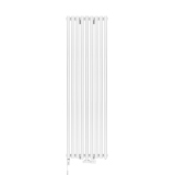 Grzejnik dekoracyjny Gilda GD1E 1800x531 biały