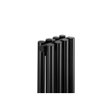 Grzejnik dekoracyjny Gilda GD2E 1800x236 czarny