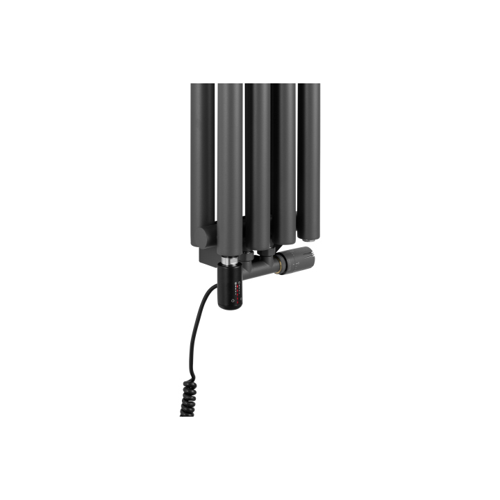 Grzejnik dekoracyjny Gilda GD2E 1800x236 grafit