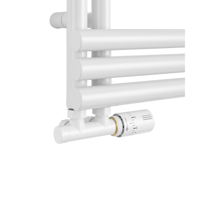 Grzejnik łazienkowy Zodiak 942x400 biały mat