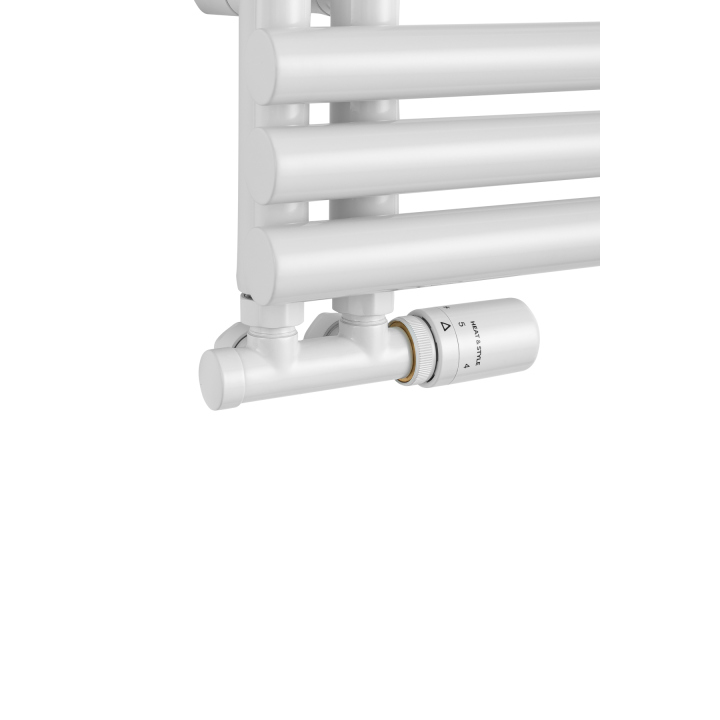 Grzejnik łazienkowy Zodiak 942x400 biały mat