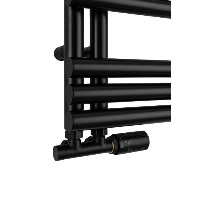 Grzejnik łazienkowy Zodiak 942x400 czarny