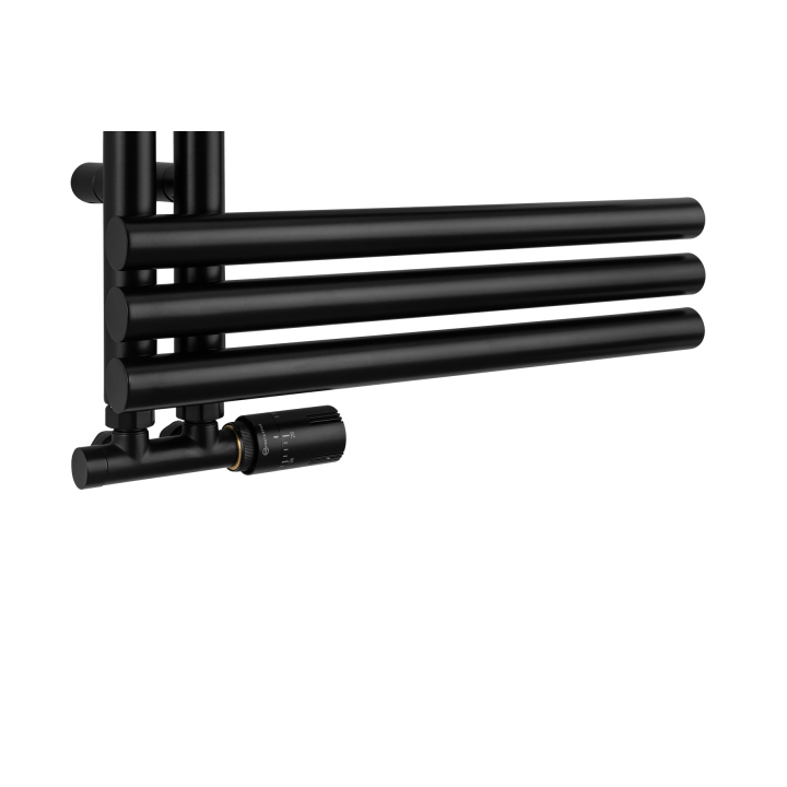 Grzejnik łazienkowy Zodiak 1352x500 czarny