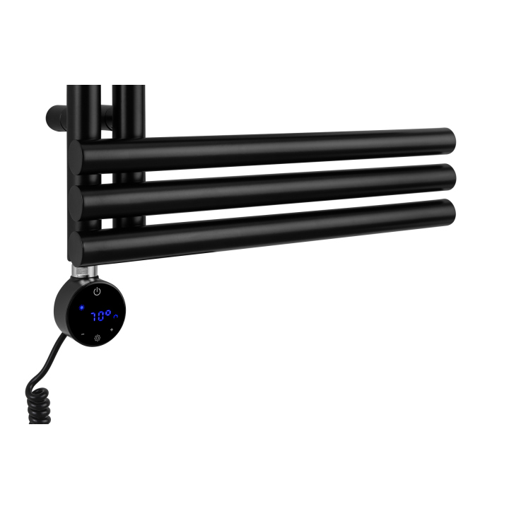 Grzejnik łazienkowy Zodiak 1352x500 czarny