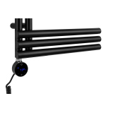 Grzejnik łazienkowy Zodiak 1147x500 czarny