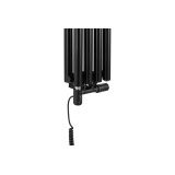 Grzejnik dekoracyjny Gilda GD2E 1800x236 czarny