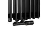 Grzejnik dekoracyjny Wild 1800x456 czarny