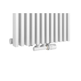 Grzejnik dekoracyjny Mild 1800x456 biały