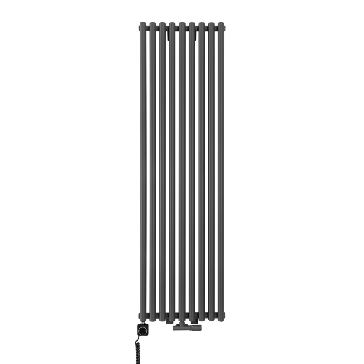 Grzejnik dekoracyjny Gilda GD1E 1800x531 grafit