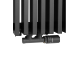 Grzejnik dekoracyjny Mild 1800x456 grafit