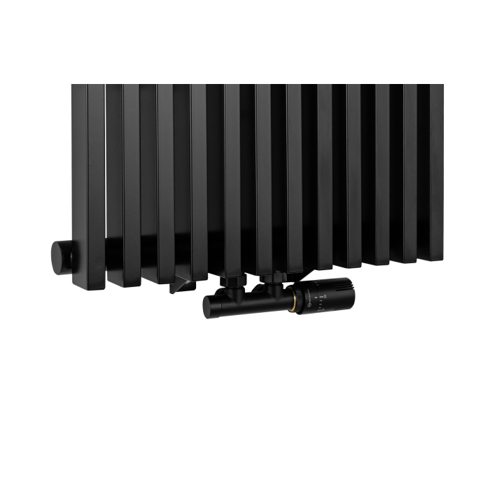 Grzejnik dekoracyjny Mild 1800x456 czarny