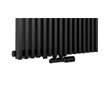 Grzejnik dekoracyjny Mild 1800x608 czarny