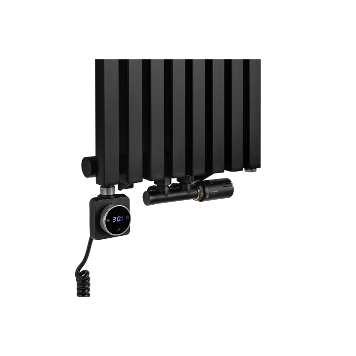 Grzejnik dekoracyjny Nomad ND1E 1800x360 czarny