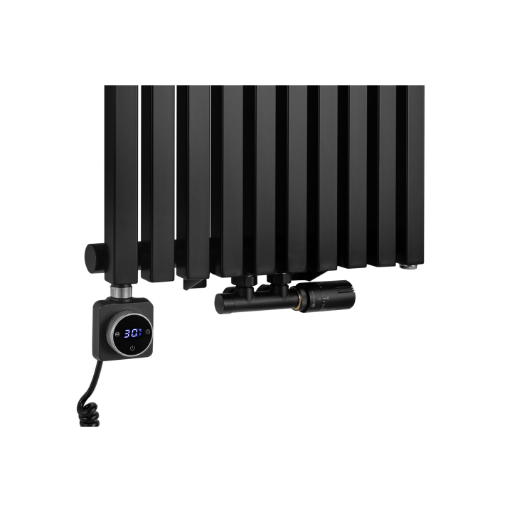 Grzejnik dekoracyjny Nomad ND1E 1800x450 czarny