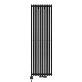 Grzejnik dekoracyjny Nomad ND1E 1800x540 czarny