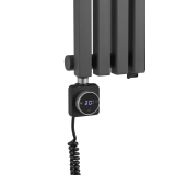 Grzejnik dekoracyjny Nomad ND1E 1800x540 grafit