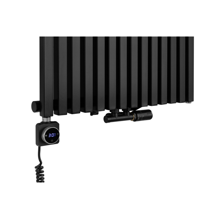 Grzejnik dekoracyjny Nomad ND1E 1800x630 czarny