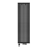 Grzejnik dekoracyjny Nomad ND2E 1800x540 czarny