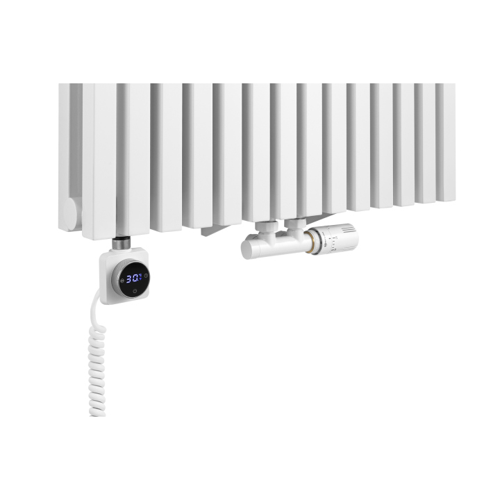 Grzejnik dekoracyjny Nomad ND2E 1800x630 biały