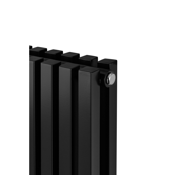 Grzejnik dekoracyjny poziomy Nomad 600x990 czarny