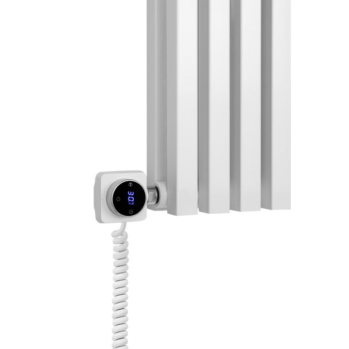 Grzejnik dekoracyjny poziomy Nomad 600x1170 biały