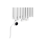 Grzejnik dekoracyjny Gilda GD2E 1800x472 biały