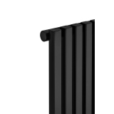 Grzejnik dekoracyjny Nomad ND1E 1600x360 czarny