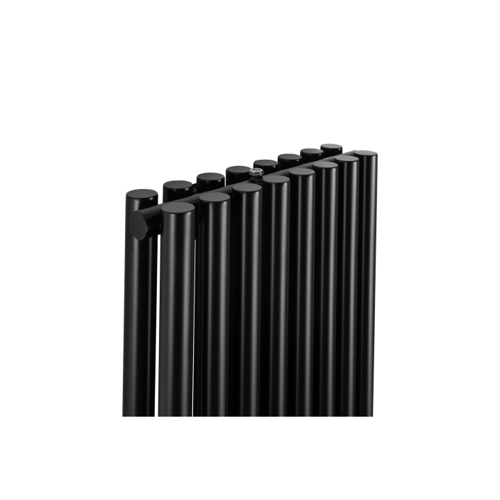 Grzejnik dekoracyjny Gilda GD2E 1800x472 czarny