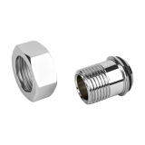 Złączka zaciskowa GW 3/4 x GZ1/2 chrom