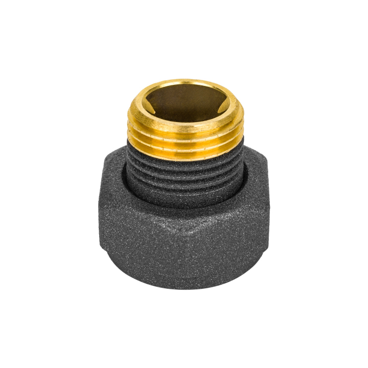 Złączka zaciskowa GW 3/4 x GZ 1/2 grafit brokatowy
