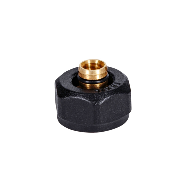 Złączka zaciskowa M22x1,5 x PEX16x2 czarny mat